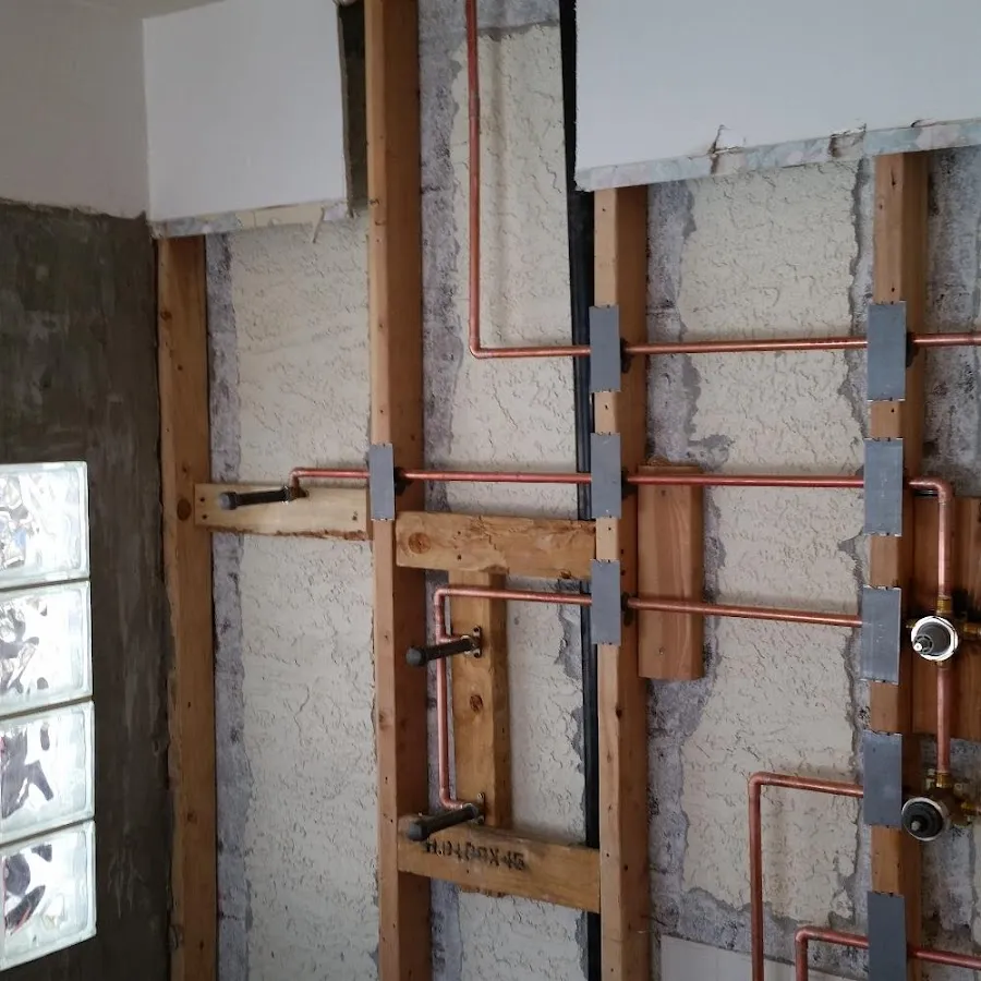 Copper pipe installation for Emergency Plumber in Bangor