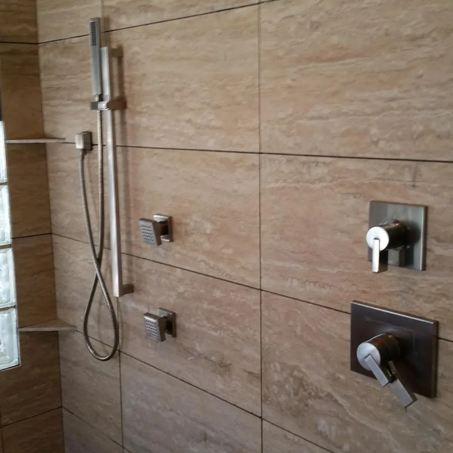 Shower fixture installation for Water Heater Installation in Bangor